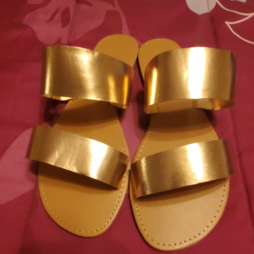 Rose gold sandals - Picture 2 of 3